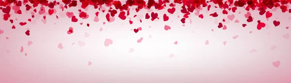 Banner de San Valentín de amor — Archivo Imágenes Vectoriales