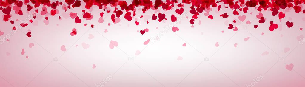 Love valentine's banner