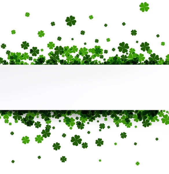 Fond de la Saint Patricks Day — Image vectorielle