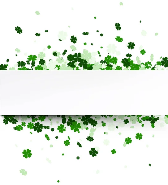 Fond de la Saint Patricks Day — Image vectorielle