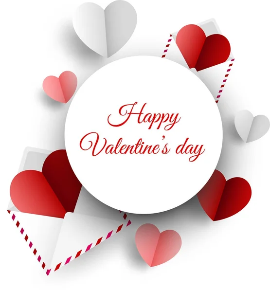 Karta Love Valentines — Stockový vektor