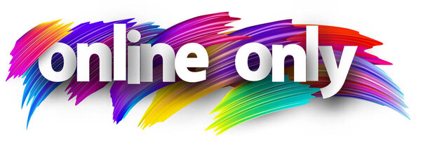 Белый цвет в Интернете только подписать над кистью штрихи фона. Элемент векторного дизайна для баннера, флаера, веб-сайта
.