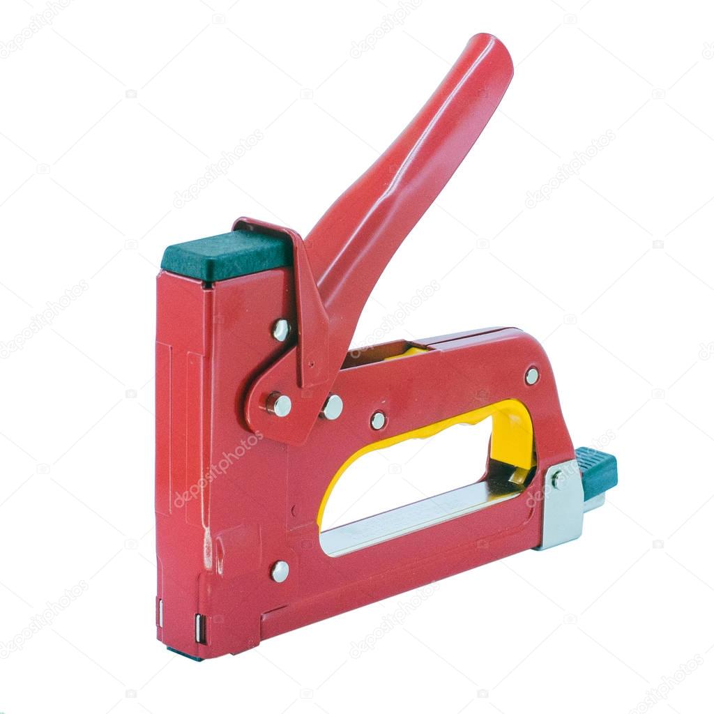 isolated staple gun tool or trigger tacker