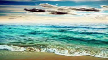 Mükemmel deniz manzarası. Turizm ve doğa kavramı için harika. Benim diğer deniz manzarası ve sualtı animasyonlar göz atın