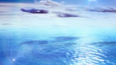 Mükemmel deniz manzarası. Turizm ve doğa kavramı için harika. Benim diğer deniz manzarası ve sualtı animasyonlar göz atın