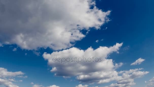 Céu pacífico idílico Beleza natural . — Vídeo de Stock