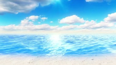 Mükemmel deniz manzarası. Turizm ve doğa kavramı için harika. Benim diğer deniz manzarası ve sualtı animasyonlar göz atın