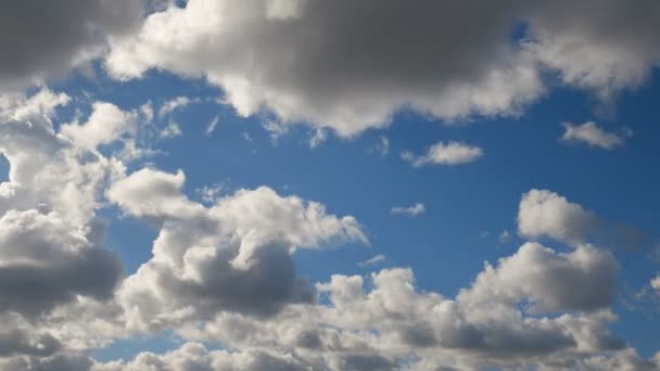 Idylliska fridfulla himlen naturliga skönhet. — Stockvideo