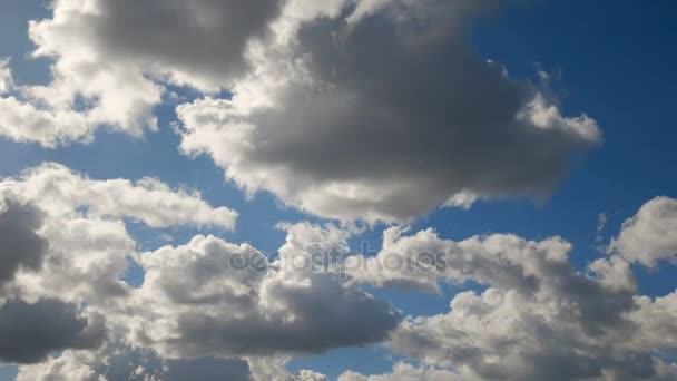 Céu pacífico idílico Beleza natural . — Vídeo de Stock