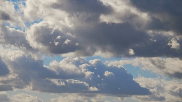 Céu pacífico idílico Beleza natural . — Vídeo de Stock