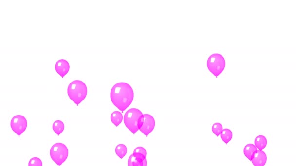 Balões de festa - loop — Vídeo de Stock