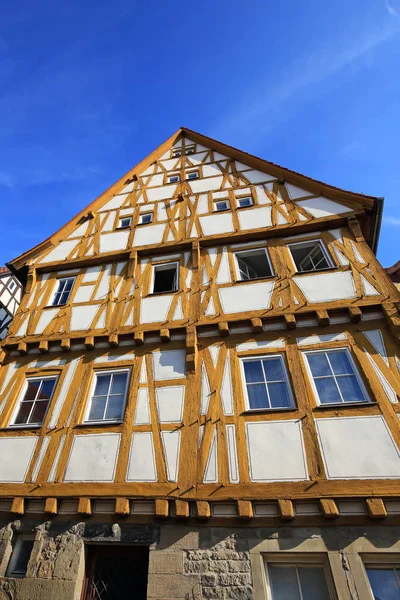 Casa de meia-madeira em Eppingen, na Alemanha — Fotografia de Stock