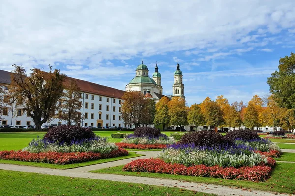 Bazylika w Kempten jednym z najstarszych miast w Niemczech — Zdjęcie stockowe