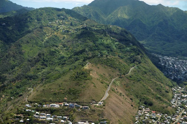 Antenne des Tantalus-Berges — Stockfoto