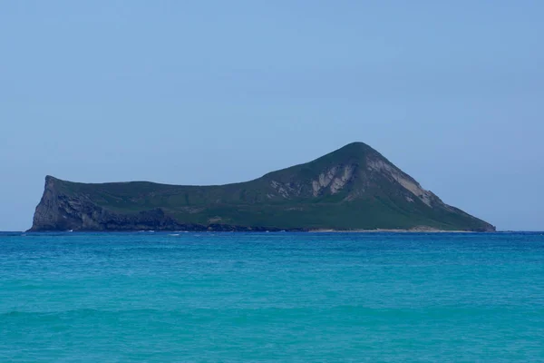 Νησί των κουνελιών, Manana, στον κόλπο του Waimanalo — Φωτογραφία Αρχείου