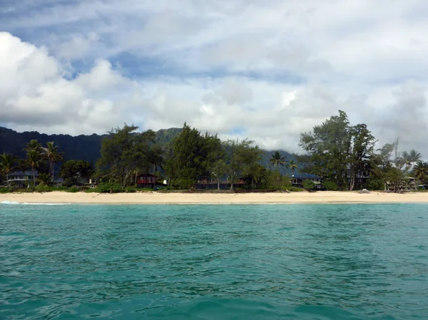Waimanalo beach auf oahu — Stockfoto