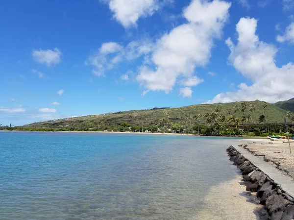 Maunalua baai strand park — Stockfoto