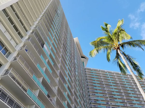 Waikiki Mayıs 2017 Ilikai Otel Lüks Suites Olduğunu Bir Dönüm — Stok fotoğraf