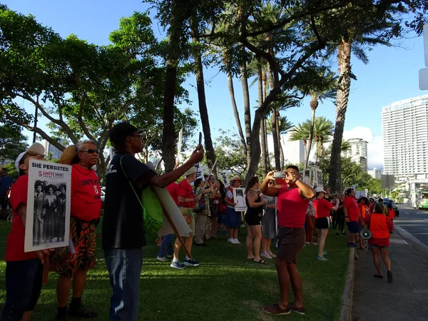 International Women’s Day, Oahu — Stock Photo, Image