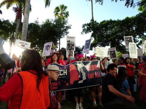 International Women’s Day, Oahu — Stock Photo, Image