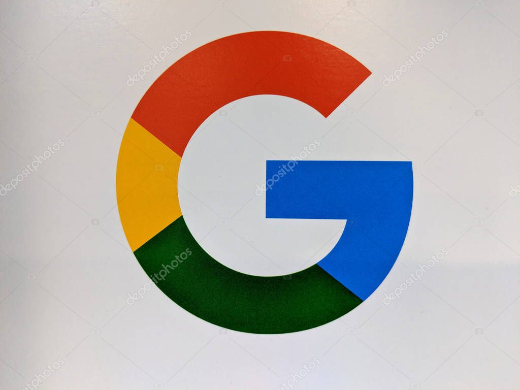 Honolulu - December 14, 2017: Close-up of Google Logo on Display.  Google LLC is an American multinational technology company that specializes in Internet-related services and products, which include online advertising technologies, search engine, cl