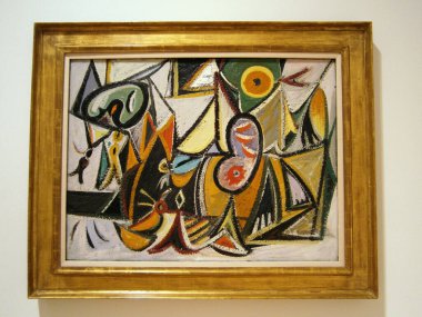 Sfmoma - Arshile Gorky, Gizemli Savaş