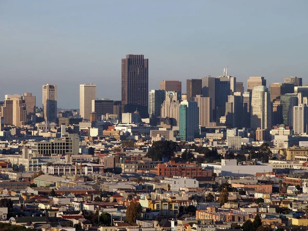 Luchtfoto van San Francisco Downtown Cityscape — Stockfoto