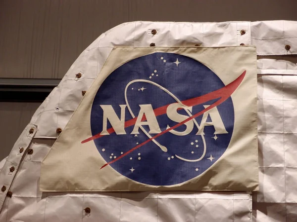 Logo de NASA en exhibición —  Fotos de Stock