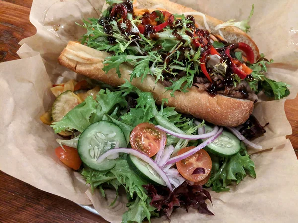 Brisket Bahn-Mi 2. Images De Stock Libres De Droits