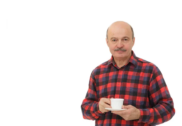 Amantes de café tentar uma nova variedade de café ou chá — Fotografia de Stock