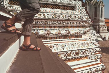 Turizm Tayland tapınak ile seyahat.
