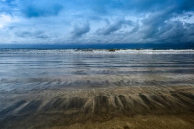 Panorama deniz manzaraları, jimbaran Bali, Endonezya Beach'de