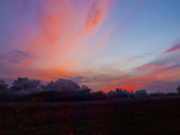 Cielo. Después del atardecer —  Fotos de Stock