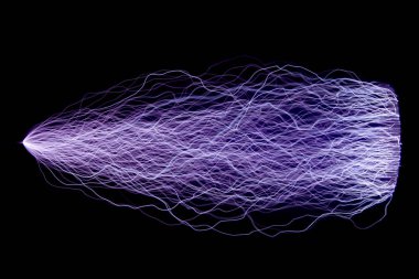 Kıvılcım deşarj. Fiziksel bir olgu.