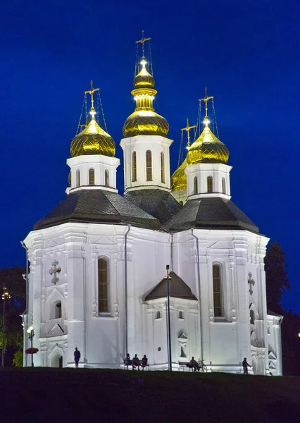 Chernihiv 'deki Katerinler Kilisesi — Stok fotoğraf