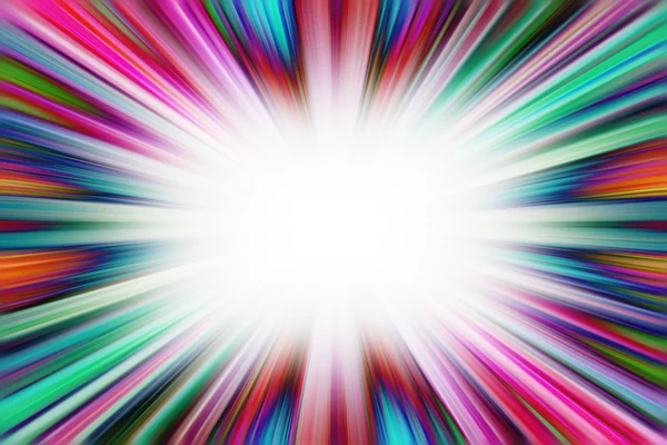 Colorful starburst explosion background — Stock Photo, Image