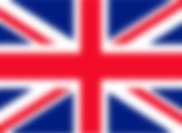 Bandera borrosa de la Unión Británica — Foto de Stock