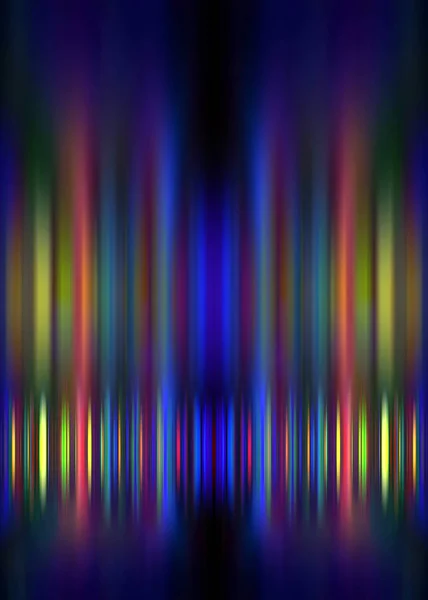 Blue and yellow striped blur background — Stock Photo, Image