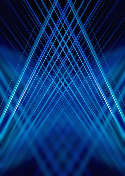Azul luz trilhas fundo — Fotografia de Stock