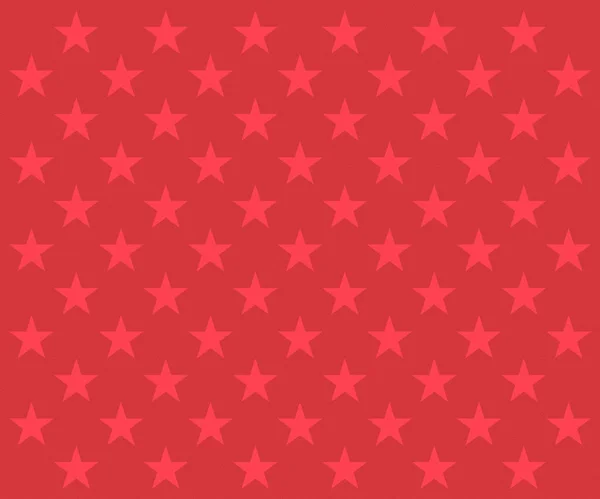 Red stars pattern — Stock Photo, Image