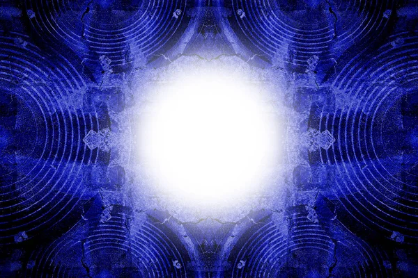 Blue Grunge Musik Lautsprecher Hintergrund — Stockfoto
