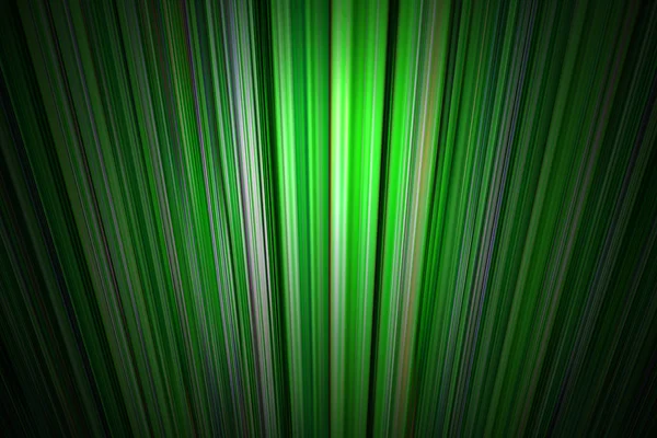 Radiating green lines background — Stock Photo, Image