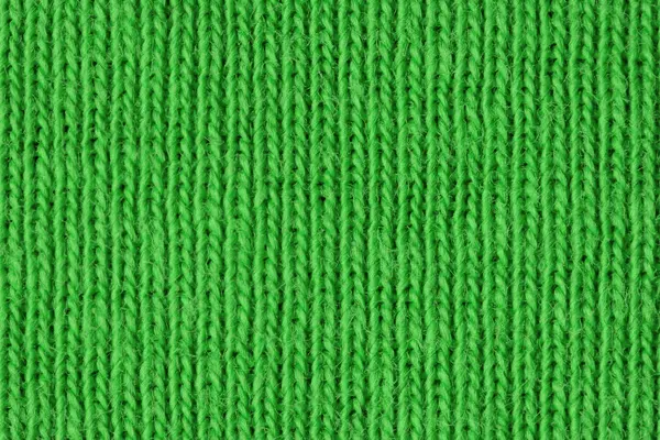 Tecido de algodão verde de perto — Fotografia de Stock