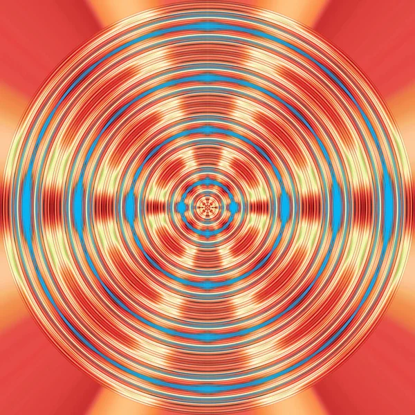 Vörös és kék spinning háttér — Stock Fotó