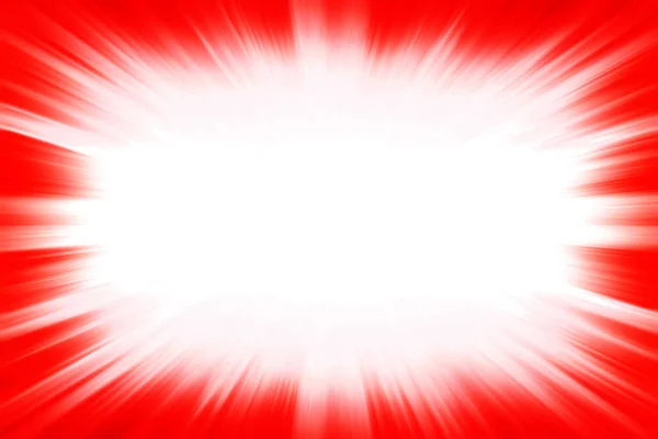 Fronte esplosione starburst rosso — Foto Stock