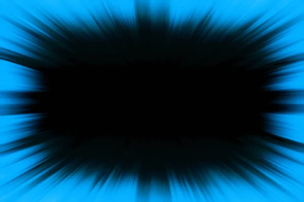 Fronte esplosione starburst blu — Foto Stock