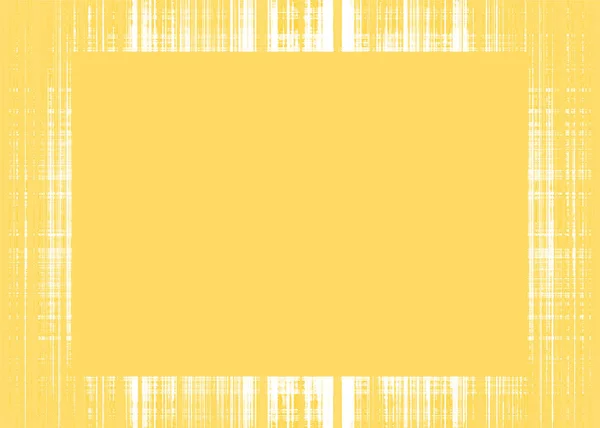 Tunna gula grova linjer ram — Stockfoto