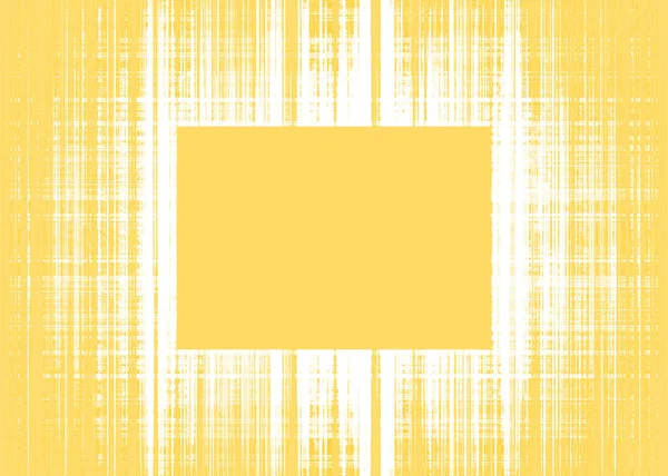 Yellow rough lines frame — Stock Photo, Image