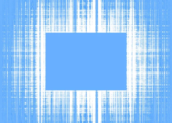Blue rough lines frame — Stock Photo, Image