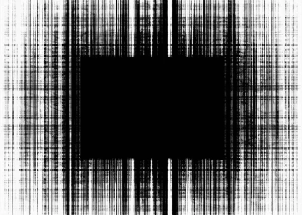 Schwarz-weiße grobe Linien umrahmen — Stockfoto